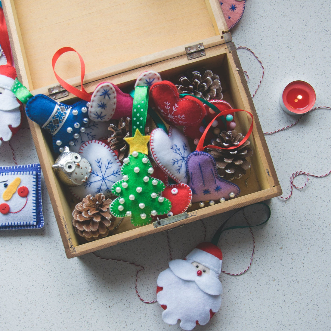 How to Plan a Seasonal Needle Felted Wool Decoration Collection