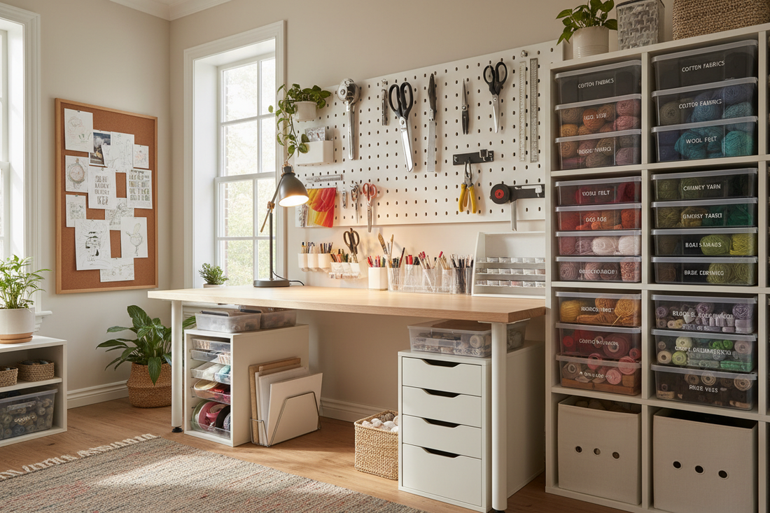 How to Organize Your Craft Space Like a Pro