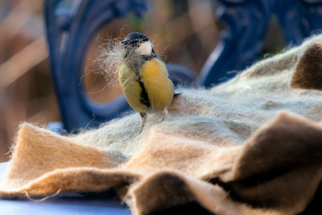How to Add Details to a Needle Felted Wool Project