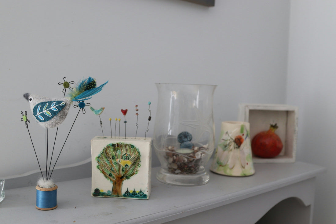Needle Felting Techniques for Making Small Decorative Wool Objects