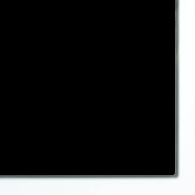 KastLite Colored Acrylic Sheets Nominal 18" x 24" - Plastic Sheet Easy to Cut, Saw, Shape, Laser Cut - Ideal for Arts & Crafts & DIY Projects- Durable, Lightweight, Scratch Resistant - Black 2 Pack