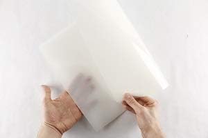 15 Sheets | 4 mil Mylar | 12 x 12 inch | Blank Stencil Making Sheet | for Cricut, Silhouette, Gyro-Cut Tool