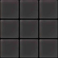 1"x1" Ash Gray Matte Finished Glass Mosaic Tile (9.67 Sq ft- Box of 10 Sheets)