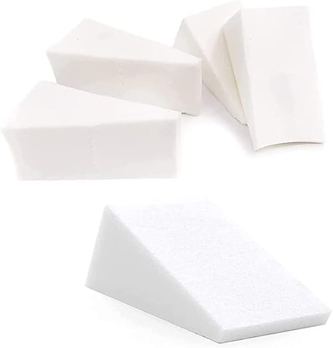 Artist's Choice Paint Sponge Wedges, for Art & Home Projects, Face Painting, Halloween and Pumpkins, Easy Texture Application & Even Coverage, Angled Foam Painting Tool, Latex Free, Pack of 100