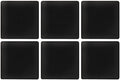1"x1" Black Matte Finished Glass Mosaic Tile (Sample Swatch- 5"x4")