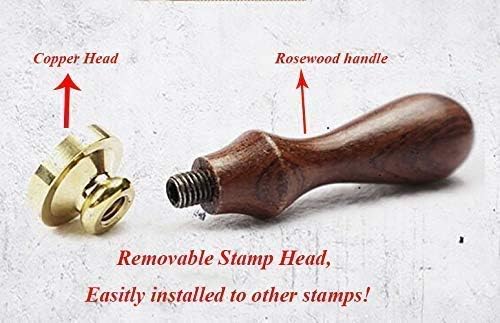 MNYR Vintage Tree of Life Tree Plant Wax Seal Sealing Stamp Embellishment Wedding Invitation Card Snail Mail Gift Wrapping Wine Package Great Christmas Gift Idea Wax Seal Stamp Set