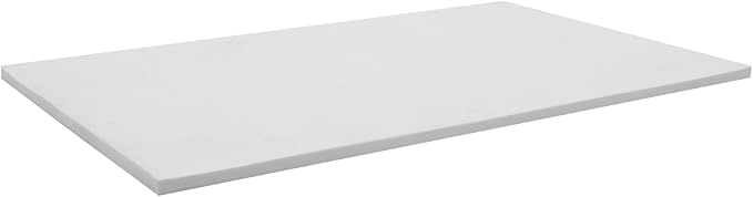 AMZQNART 2Pcs EVA Foam, Cosplay Foam Roll 2mm, 39 x 59in (16sqft×2) Suitable for Large Foam Cosplay Modeling, DIY Projects, Crafts, Ultra High Density 90 kg/m3. White
