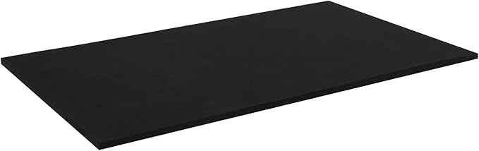 AMZQNART EVA Foam, Cosplay Foam Roll, Size 10mm Thick 39 x 59in (16sqft) Suitable for Large Foam Cosplay Modeling, DIY Projects, Crafts, Ultra High Density 90 kg/m3. Black