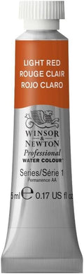 Winsor & Newton Professional Water Colour Paint, 0.17-oz Tube, Light Red