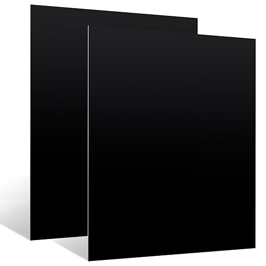 Anodized Aluminum Sheet Metal 11.3 x 11.3 x 1/32 Inch Metal Plates Engraving Blanks for CNC Laser Engraving DIY Card, 0.8MM Thin Decorative Aluminum Metal Sheets for Crafting, House Decorat