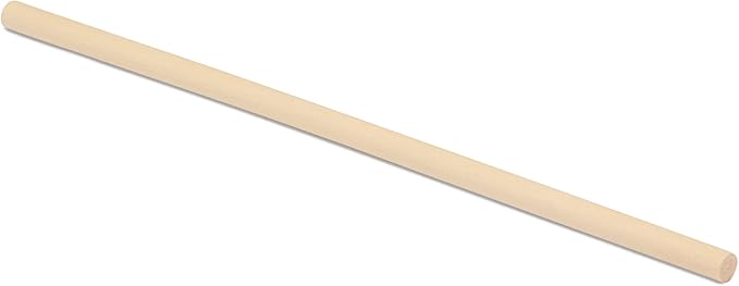 Dowel Rods Wood Sticks Wooden Dowel Rods 3/16 x 6 Inch Unfinished Hardwood Sticks for Crafts and DIYers 250 Pieces by Woodpeckers