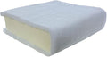 FoamRush 12" x 24" x 24" Seat Cushion Foam with Batting/Dacron (Cushion Seat Replacement) Made in USA
