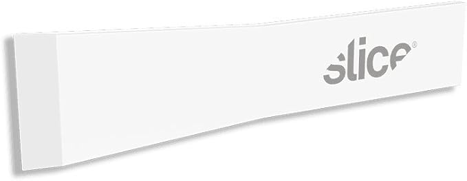 Slice 10534 Chisel Blade, Finger-Friendly Edge, Safer Choice, Never Rusts, Lasts 11x Longer Than Metal, Precision Scraping, Scratchboard Art, Sculpting