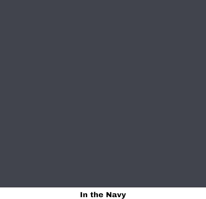 Dixie Belle Paint Company Chalk Finish Furniture Paint - In the Navy (4oz) - Matte Dark Navy Chic Chalk Mineral Paint DIY Project - Made in USA