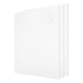 uxcell 3Pcs Acrylic Sheets 12x12 Inch Acrylic Panel 1/8 Inch-3mm Plastic Board for Picture Frames Sign Holders DIY Display Projects Craft, White