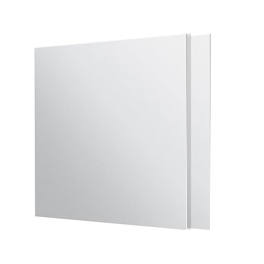 2 Pieces 6061 T651 Aluminum Sheet Metal 6 x 6 x 1/4 (0.25") Inch Thickness Rectangle Metal Plate, 6mm Aluminum Sheet, Plate for Crafting, Industry