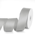 1-1/2" x 50 Yards Satin Ribbon - Silver Silk Ribbon with Spool - Ideal for Gift Wrapping, Floral Bouquets, Crafts, Wedding Party Decorations, Christmas and Sewing Projects