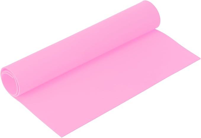 MECCANIXITY Foam Sheets Crafts 19x12 Inch 2mm EVA Craft Foam Paper Foam Sheets for Crafts Projects DIY Cosplay Modeling, Rose Red