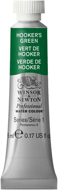 Winsor & Newton Professional Watercolor, 5ml (0.17-oz) Tube, Hooker's Green