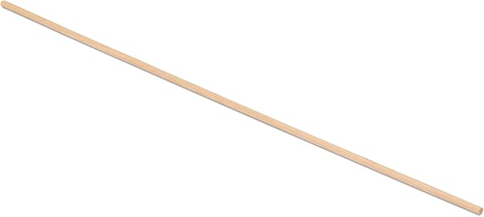 Dowel Rods Wood Sticks Wooden Dowel Rods 1/8 x 12 Inch Unfinished Hardwood Sticks for Crafts and DIYers 2500 Pieces by Woodpeckers