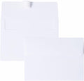Keketer A2 White Printable Envelopes 80 Pack Self - Seal, for 5x7 Cards, Weddings, Invitations, Baby Shower 4.375 x 5.75 Inches