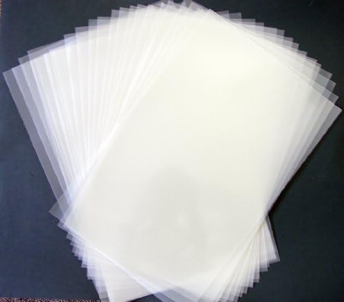 15 Sheets | 4 mil Mylar | 12 x 12 inch | Blank Stencil Making Sheet | for Cricut, Silhouette, Gyro-Cut Tool