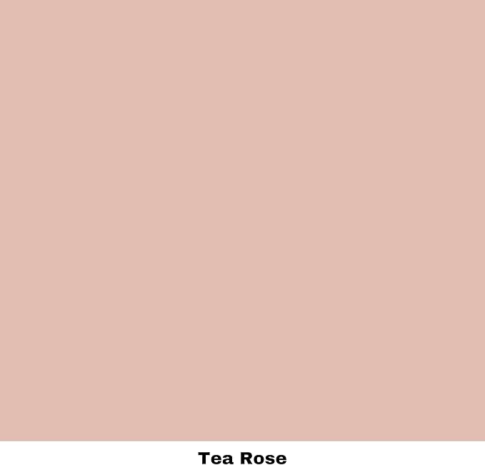 Dixie Belle Paint Company Chalk Finish Furniture Paint - Tea Rose (8 Fl Oz) - Matte Muted Mauve Chic Chalk Mineral DIY Furniture Paint
