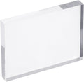 PATIKIL Acrylic Stamp Block, 1 Pack Clear Stamping Block with Grid Lines Decorative Mounting Blocks Set Rectangle for Scrapbooking DIY Crafts Cards Making