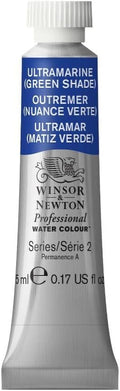 Winsor & Newton Professional Watercolor, 5ml (0.17-oz) Tube, Ultramarine Green Shade