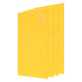uxcell 4Pcs Acrylic Sheets 12x8 Inch Acrylic Panel 1/8 Inch-3mm Plastic Board for Picture Frames Sign Holders DIY Display Projects Craft, Yellow