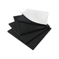 4 Pieces Neoprene Rubber Pads with Adhesive Backing 1/4 in Thick x 6 in x 6 in, Anti Vibration Pads, Rubber Block for Anti-Slip, Shock Absorption, Protection