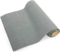 2PCS Self Adhesive Felt Sheets, DIY Felt Adhesive Sheet for Art & Crafts, Peel and Stick Felt for Drawer/Jewelry Box Felt Liner, Solid Color Felt Wallpaper (14.6" x 39.4", Grey)
