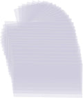 30 PCS Clear Blank Stencil Sheets 12 x 24 Inches, 6 mil Blank Mylar Templates, Large Blank Stencil Material for Making Your Own Stencils