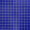 Penny Round Glass Mosaic Tile 1"x1" Aqua – 5 Sq Ft Box of 5 Sheets – Glossy Waterproof Mesh Backed Wall Tile – NOT Peel and Stick – Kitchen Backsplash Bathroom Shower Pool Spa Accent Decorative Tile