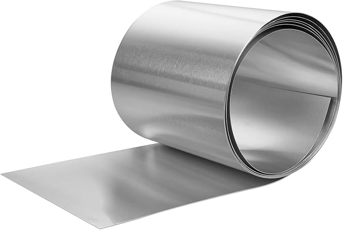 Aluminum Flashing Roll，Aluminum Sheet Roll 3500x200x0.2mm(LxWxT) Applicable to Various House Repair and DIY Projects