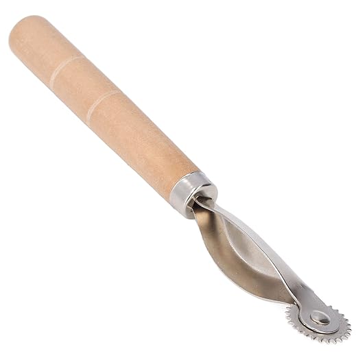 Oumefar 5Pcs Tracing Wheel Paper Perforator Tracing Wheel Serrated Tracing Wheel Serrated Tracing Wheel for Punching Marking, Sewing Tracing Wheel for Sewing Patterns