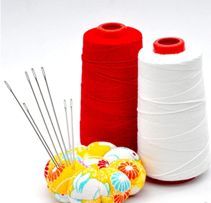MJMP 12" Professional Upholstery Large Eye Long Needle Easy to Thread,Used for Furniture Weaving Leather Hand Sewing. (12")