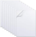MEARCOOH Self Adhesive Foam Sheets, White 9x12 Inch 2mm Sticky Eva Foam Paper for Crafts Cardmaking Photo Frames Classroom Scrapbooking Christmas Crafts (White 10 Sheets)