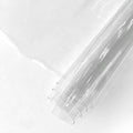 HYANG Transparent PVC Super Clear Holographic Vinyl Sheets 1 Roll 11.8''x47'' (30cmx120cm) for DIY Bows Earrings Bags DIY Crafts Making (HY-101)