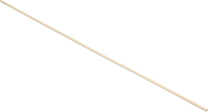 Dowel Rods Wood Sticks Wooden Dowel Rods - 5/16 x 48 Inch Unfinished Hardwood Sticks - for Crafts and DIYers - 25 Pieces by Woodpeckers