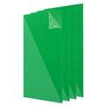 uxcell 4Pcs Acrylic Sheets 12x8 Inch Acrylic Panel 1/8 Inch-3mm Plastic Board for Picture Frames Sign Holders DIY Display Projects Craft, Clear Green