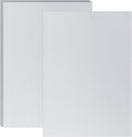 PATIKIL 11.7x8.3" Hot Stamping Foil Paper Sheet, 20 Sheets A4 Heat Transfer Hot Stamping Paper Foil for Leather DIY Logo Decor Craft Gift Package Scrapbook Card, Matt Silver