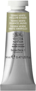 Winsor & Newton Professional Water Colour Paint, 0.47-oz Tube, Terre Verte (Yellow Shade)
