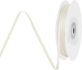 1/8 Inch X 100 Yards Ivory Satin Thin Ribbon Solid Color Double Faced Ribbons Perfect for Crafts Wedding Decor Bow Making Arts Sewing and More