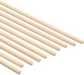 Wood Square Dowel Rods 3/16-inch x 12 Pack of 100 Wooden Craft Sticks for Crafts and Woodworking by Woodpeckers