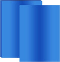 PATIKIL 11.7x8.3" Hot Stamping Foil Paper Sheet, 20 Sheets A4 Heat Transfer Hot Stamping Paper Foil for Leather DIY Logo Decor Craft Gift Package Scrapbook Card, Blue