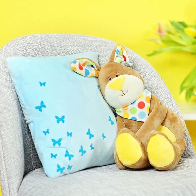 kullaloo Plush Fabric | Solid Baby Blue Minky Fabric for Sewing (Pack of 2) | Super Soft Cuddle Material | 39.5x29.5 | Plushies, Baby Blankets, Pillows, Dog Beds, Cat Beds, Baby Accessories, Apparel