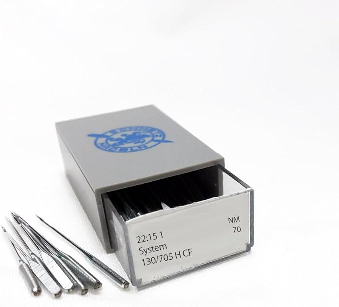 SCHMETZ Chrome Universal Household Sewing Machine Needles, Size 70/10, Bulk