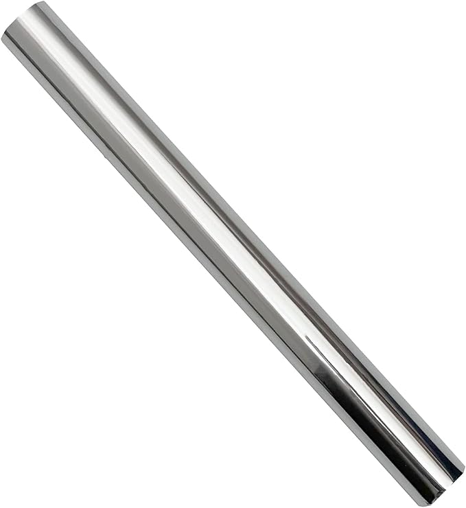 Coolprints Foil for Laminator and Laser Printer, Foil for Toner, Basic Colors, Roll of 12.6 Inches x 32.8 Feet (Silver)