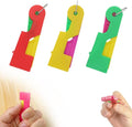 Automatic Needle Threader,2024 New Plastic Needle Threaders,Used to Quickly Thread The Thread Into The Needle Hole, Suitable for The Elderly and Those Who Like to Do Needlework(Random Color) (3 PCS)